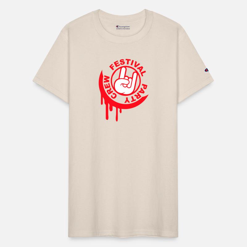 Festival party crew graffiti metal hand gesture