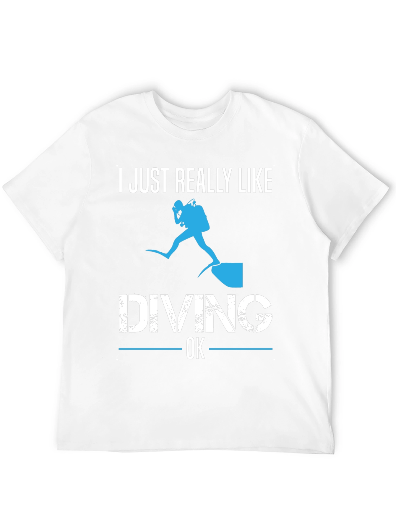 Diving Enthusiast Graphic T-Shirt