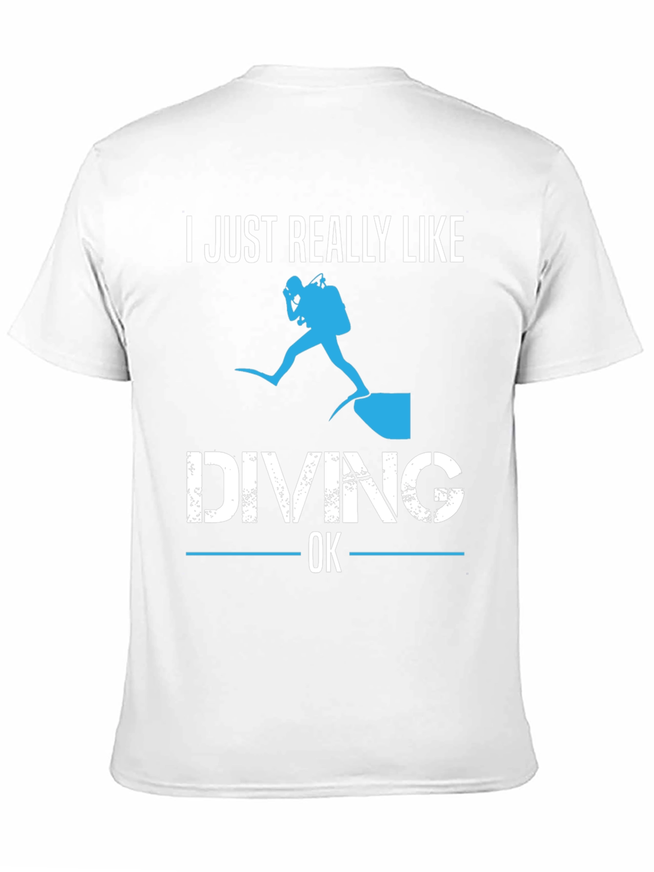 Diving Enthusiast Graphic T-Shirt