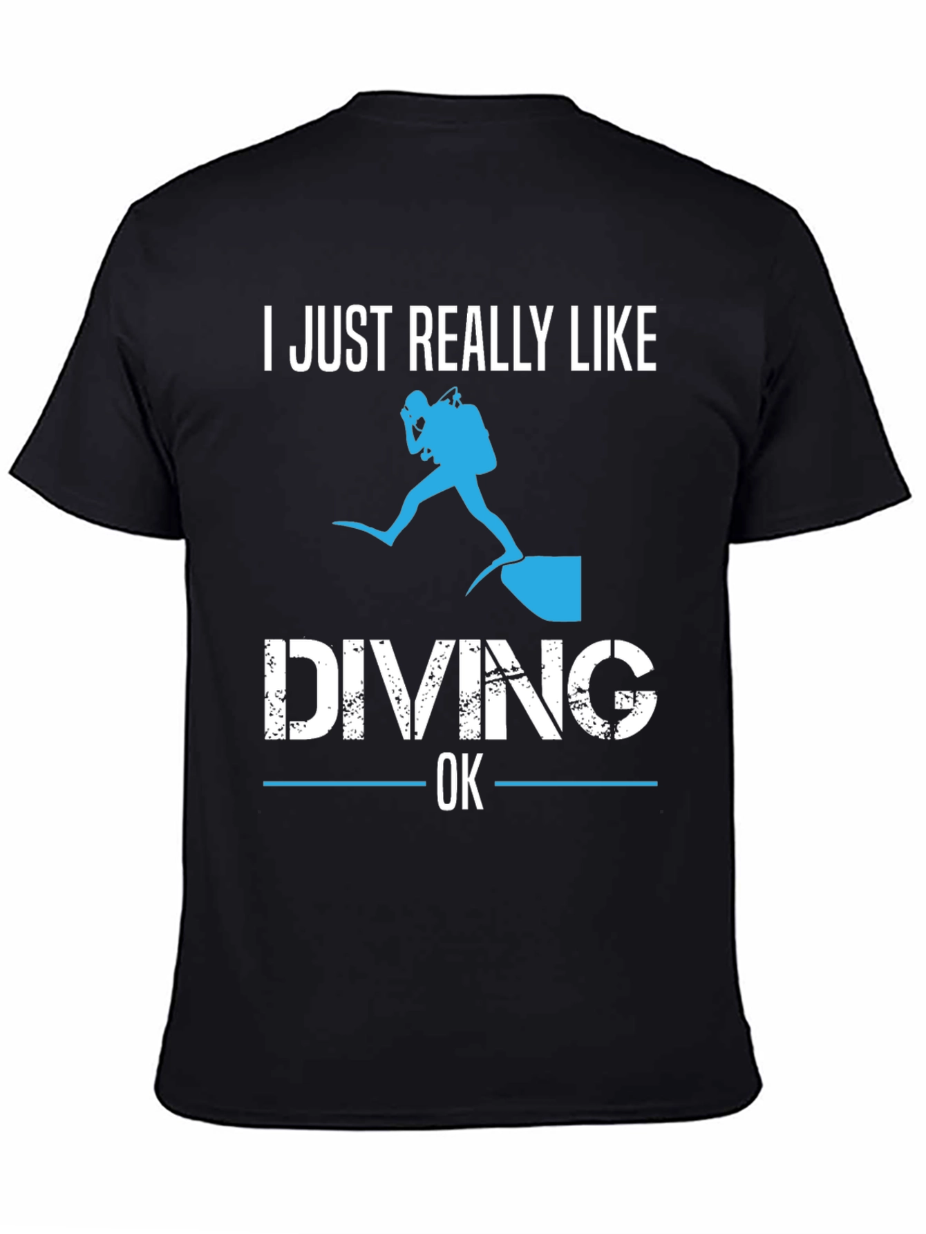 Diving Enthusiast Graphic T-Shirt
