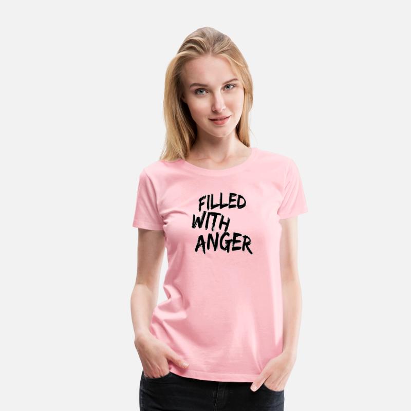 Filled with anger