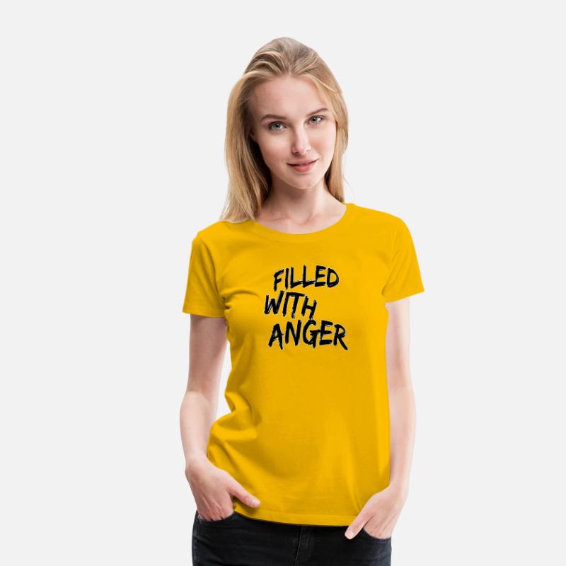 Filled with anger