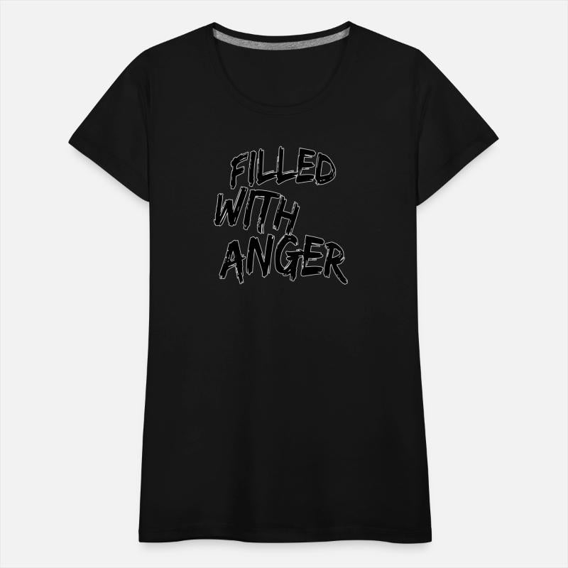 Filled with anger