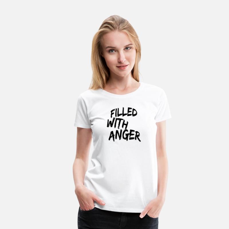 Filled with anger