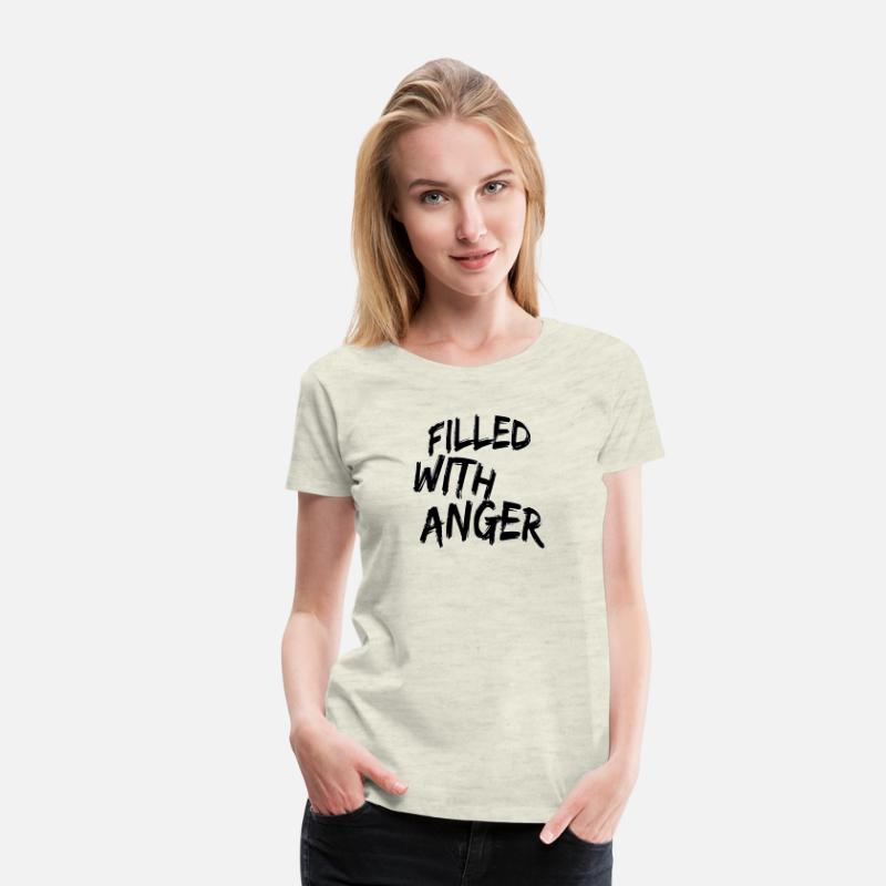 Filled with anger