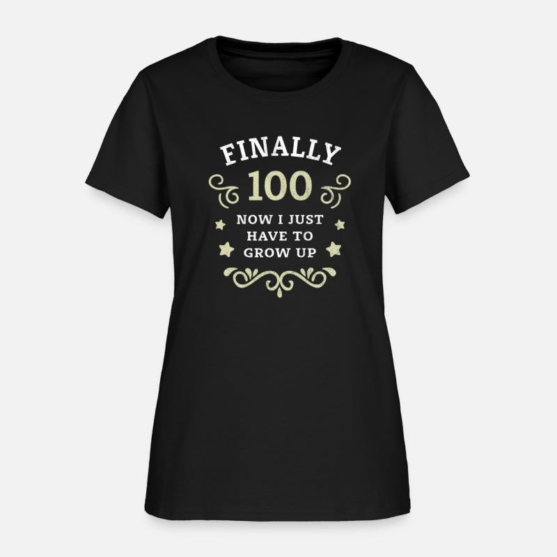 Finally 100 Now i have to grow up 100th Birthday