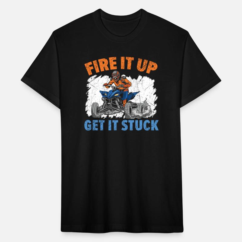 Fire It Up Get It Stuck Quad Bike ATV Offroading