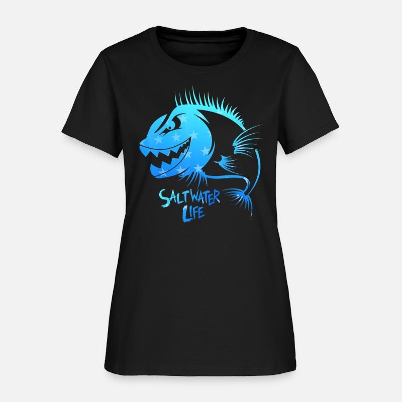 Fishing - Saltwater Life -blue Star