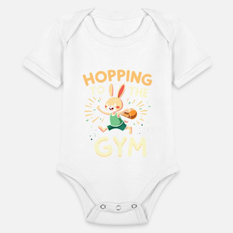 Fitness Bunny Gym Workout Rabbit Bodybuilding