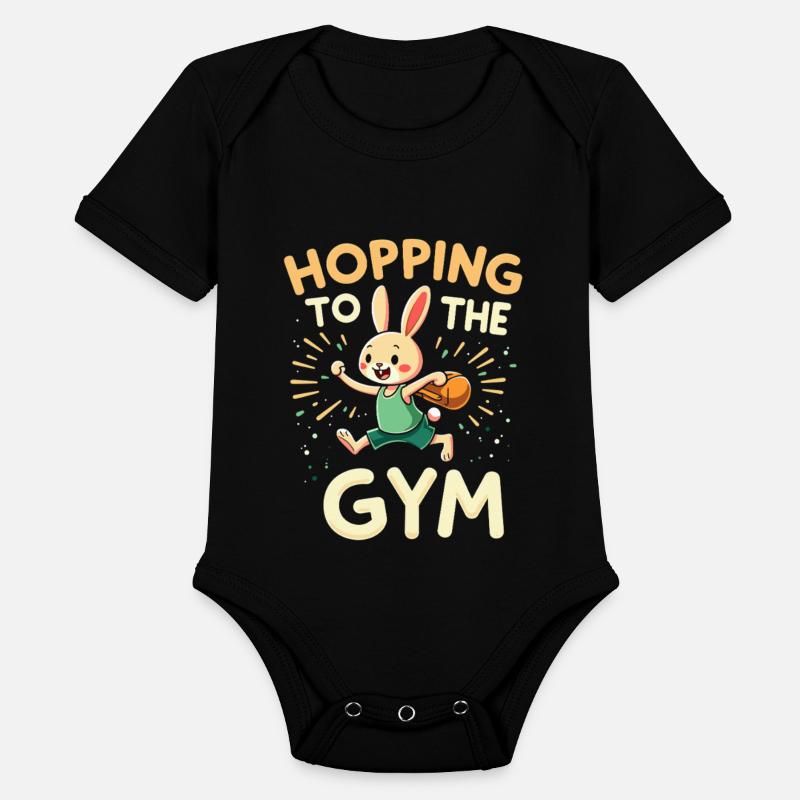 Fitness Bunny Gym Workout Rabbit Bodybuilding