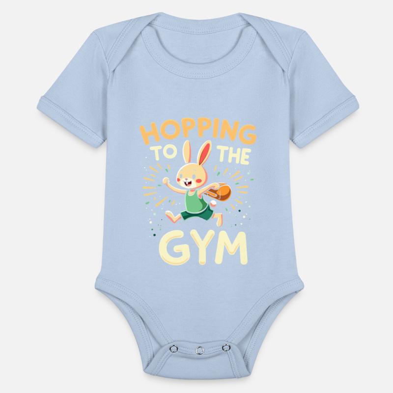Fitness Bunny Gym Workout Rabbit Bodybuilding