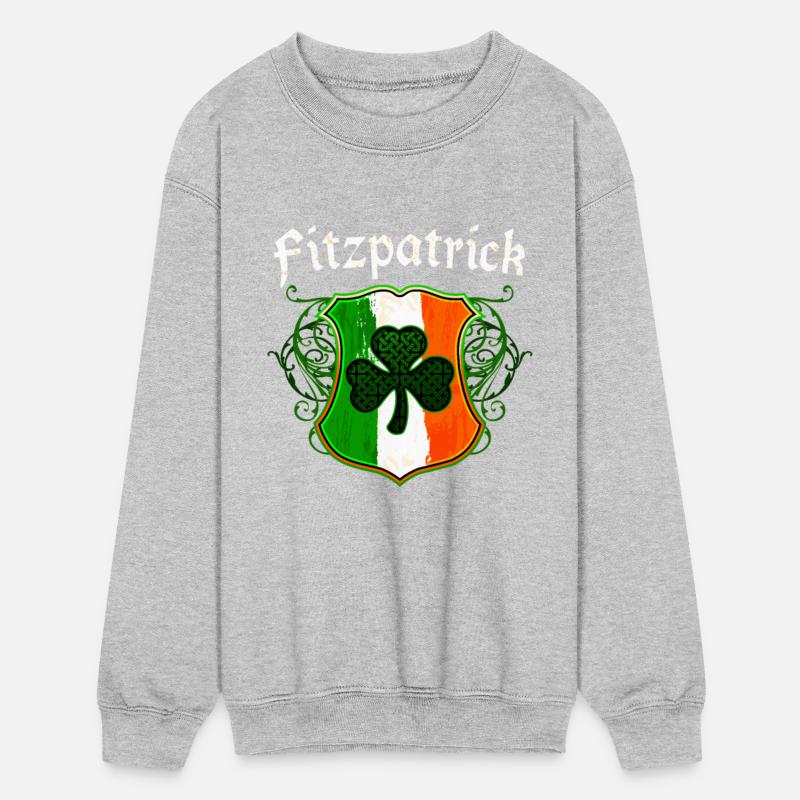 Fitzpatrick Irish Surname Ireland Flag Shield