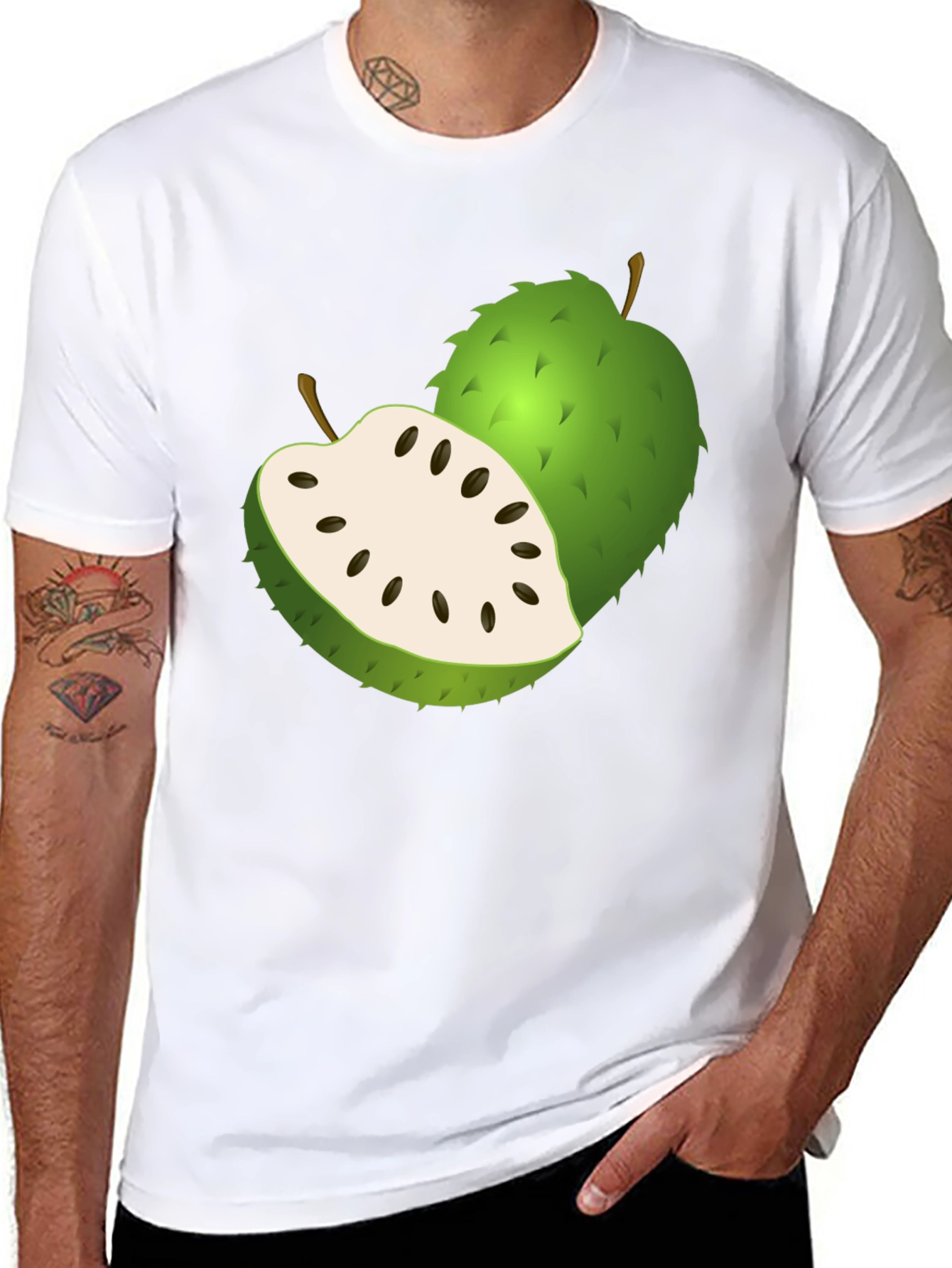 Soursop Graphic T-Shirt - Tropical Fruit Tee