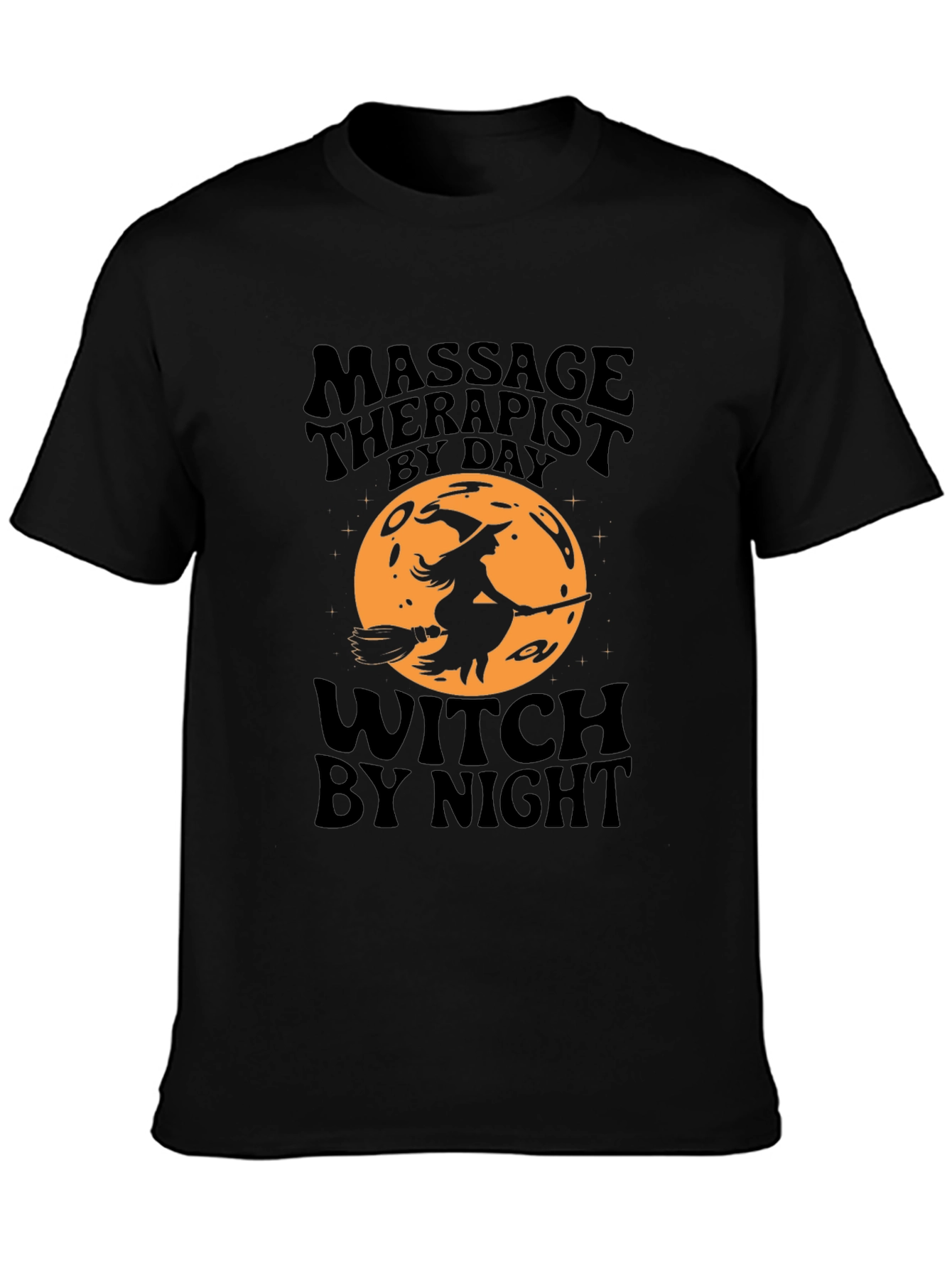 Massage Therapist Witch T-Shirt - Halloween Edition