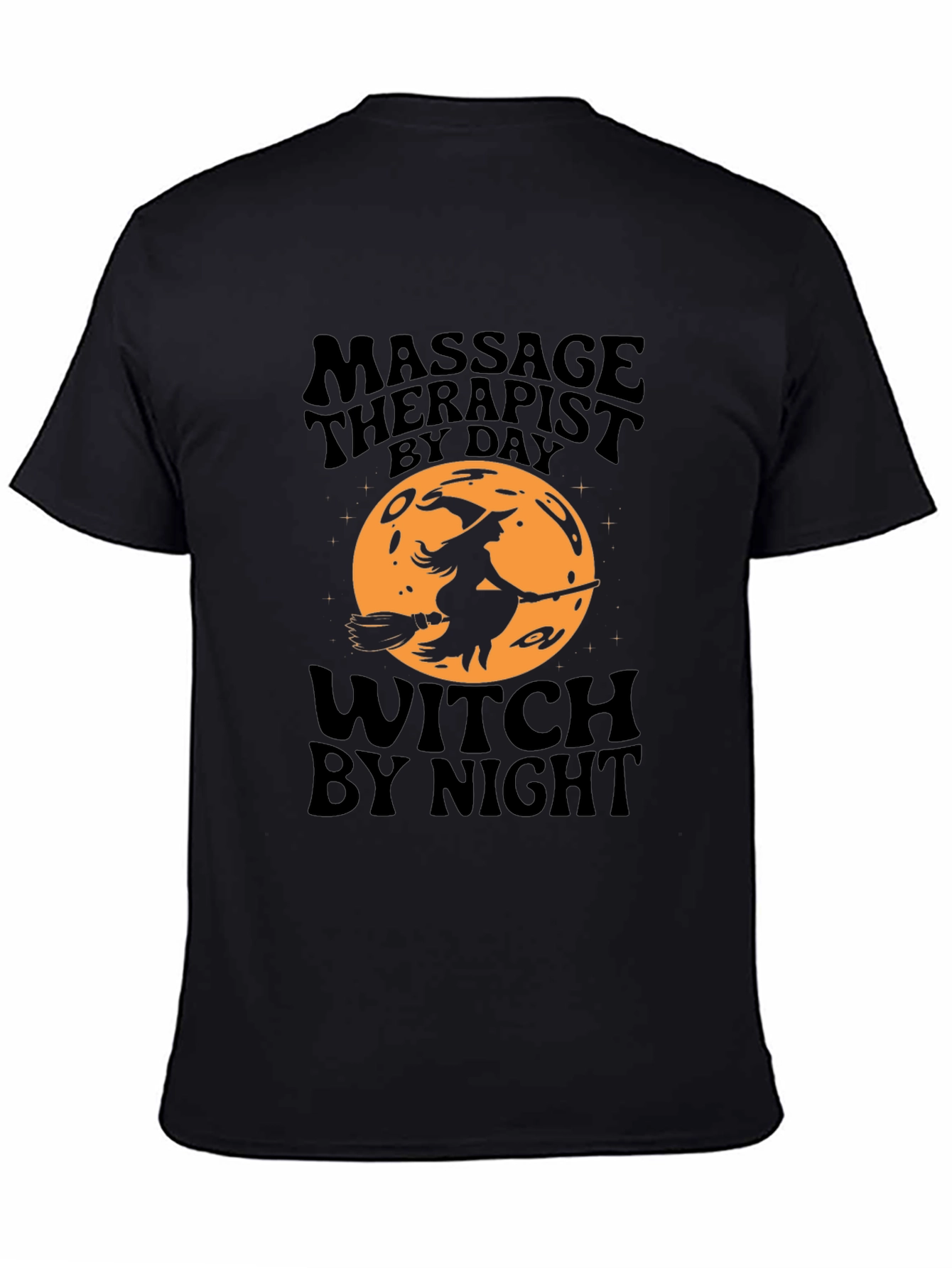 Massage Therapist Witch T-Shirt - Halloween Edition