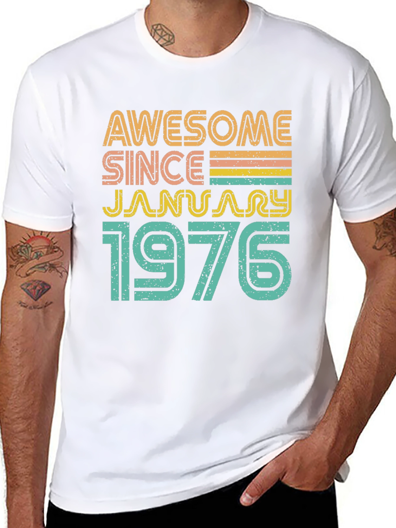 Awesome Since January 1976 T-Shirt