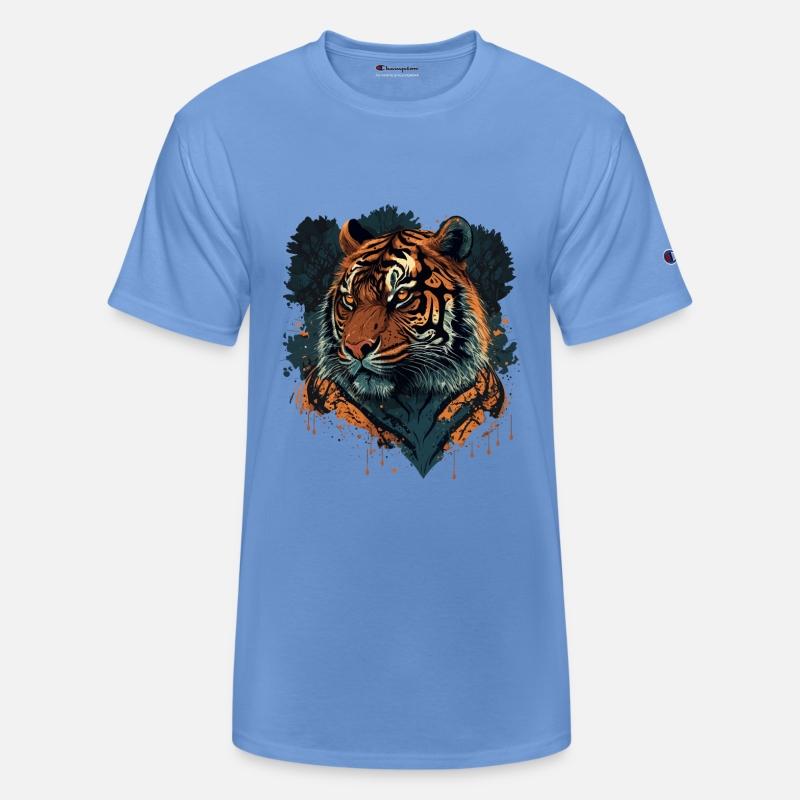 Flat Tiger Design