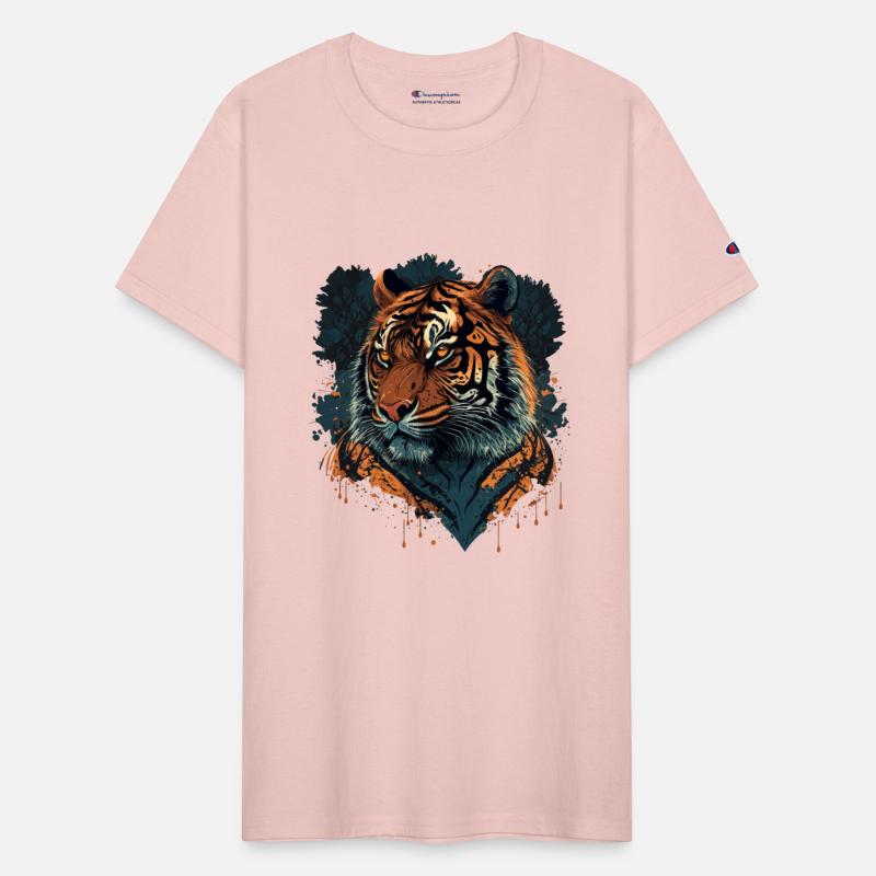 Flat Tiger Design
