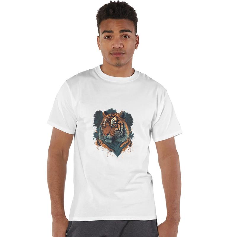 Flat Tiger Design