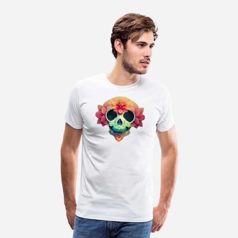 Floral Skull Candy