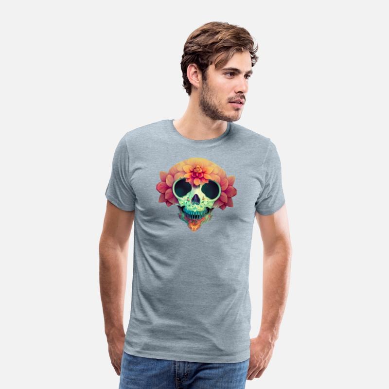 Floral Skull Candy