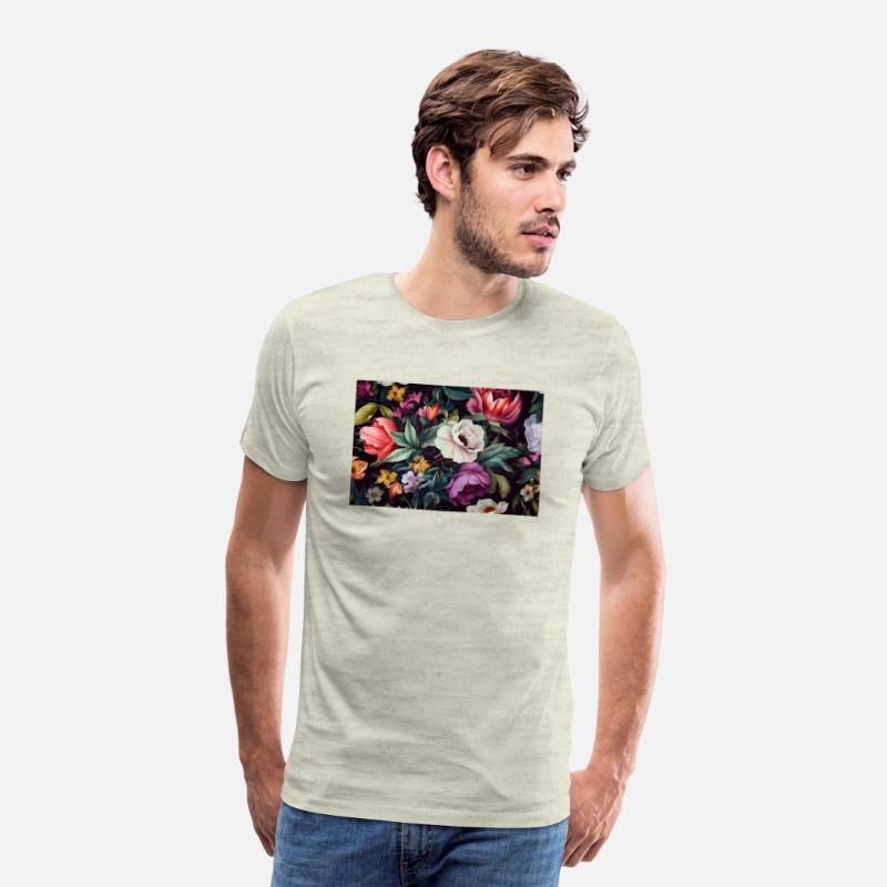 Floral Symphony A Beautiful Flower Print Design