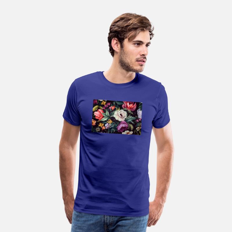 Floral Symphony A Beautiful Flower Print Design