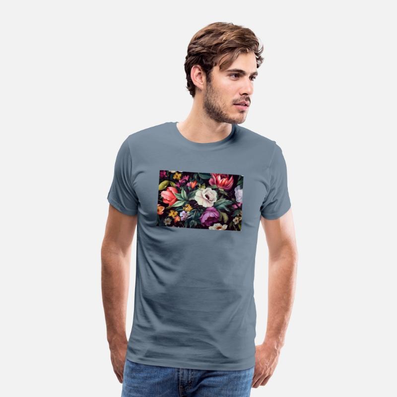 Floral Symphony A Beautiful Flower Print Design
