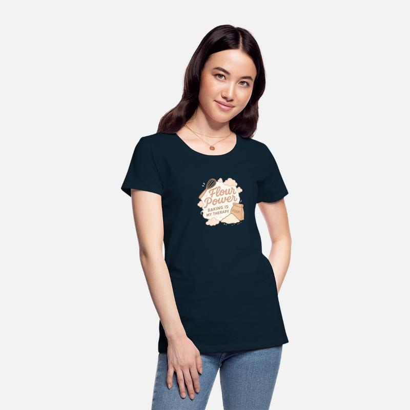 Flour Power – Perfect Tee for Every Baking Addict