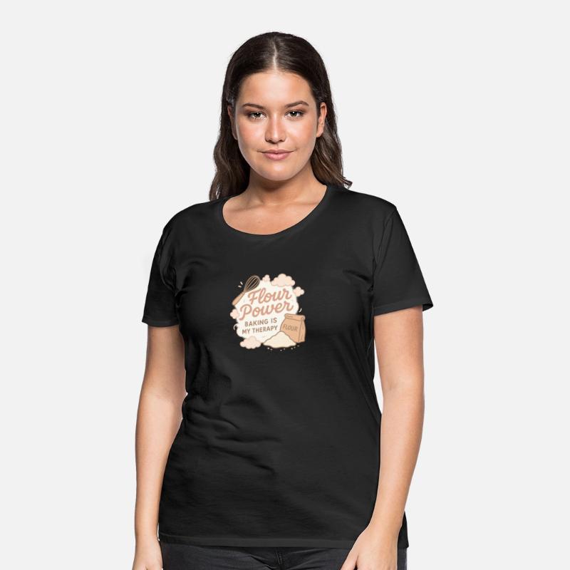 Flour Power – Perfect Tee for Every Baking Addict