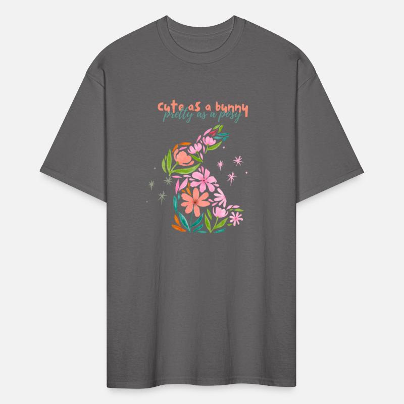 Flower Lover Bunny Shirt Gift For Easter.