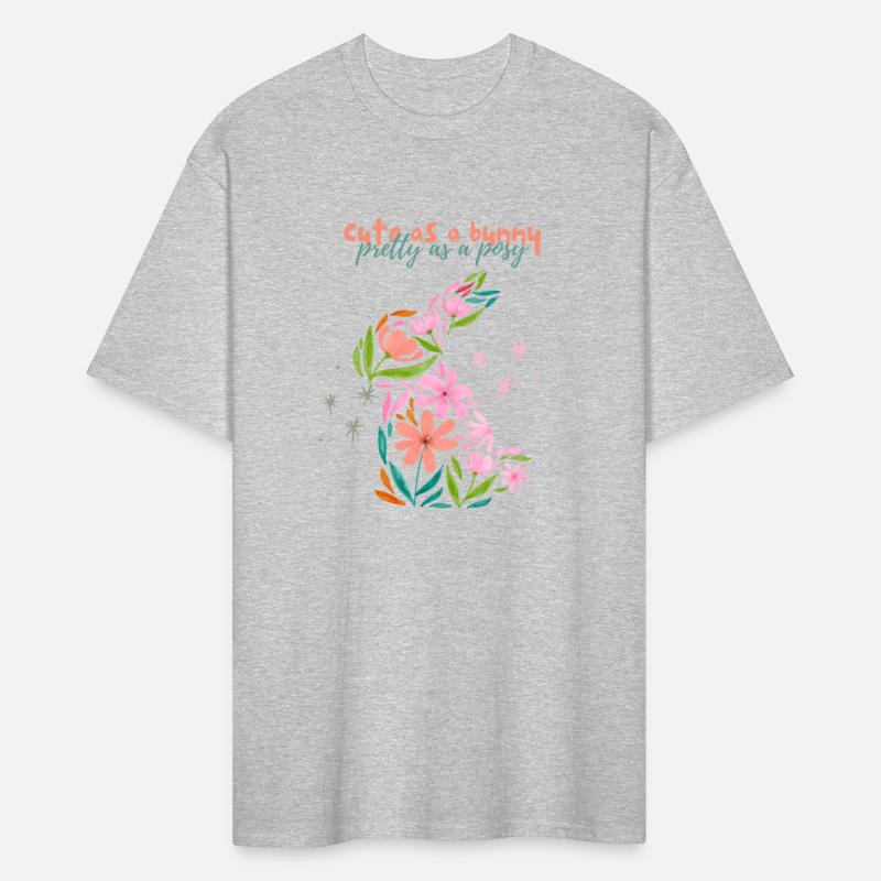 Flower Lover Bunny Shirt Gift For Easter.