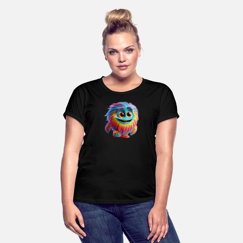 Fluffy Rainbow Companion: A Whimsical and Cheerful