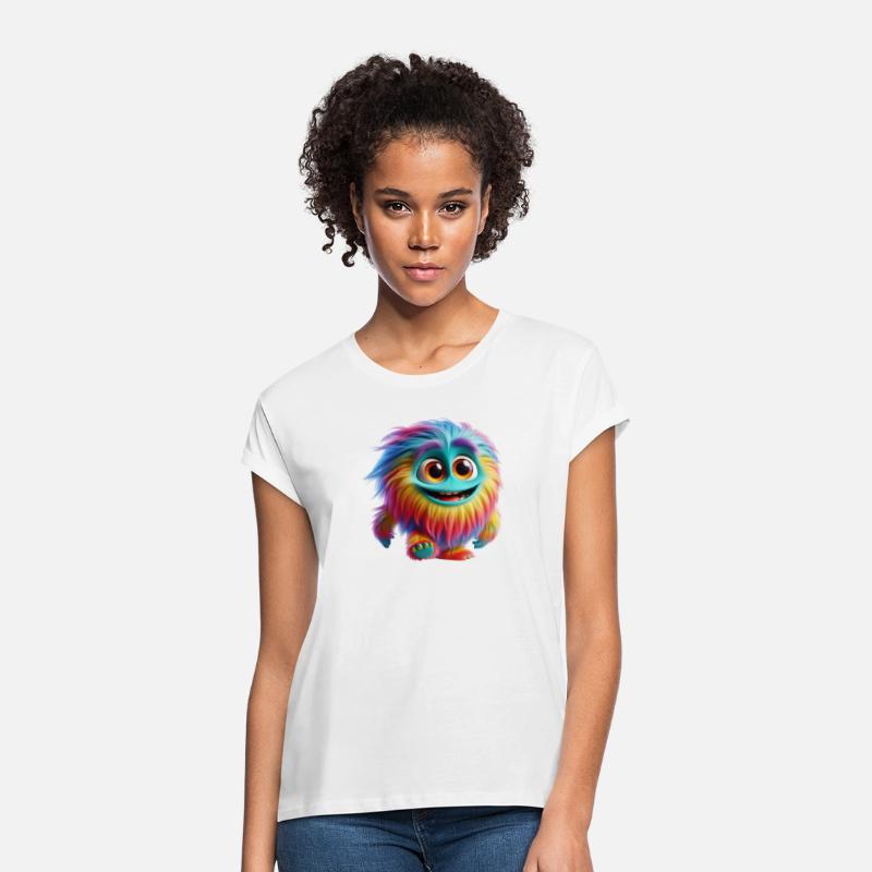 Fluffy Rainbow Companion: A Whimsical and Cheerful