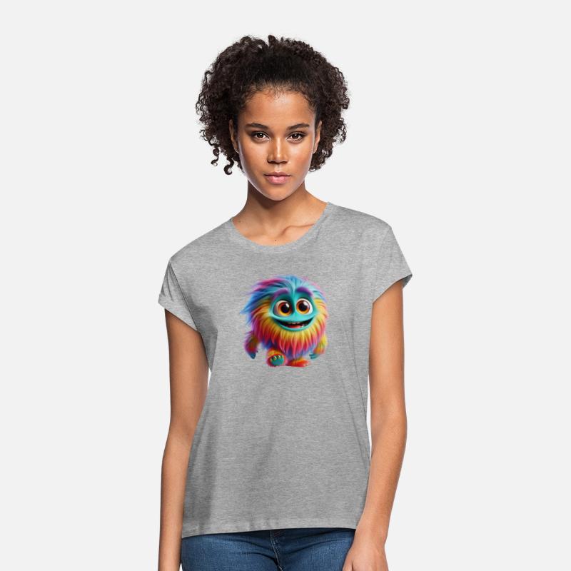 Fluffy Rainbow Companion: A Whimsical and Cheerful