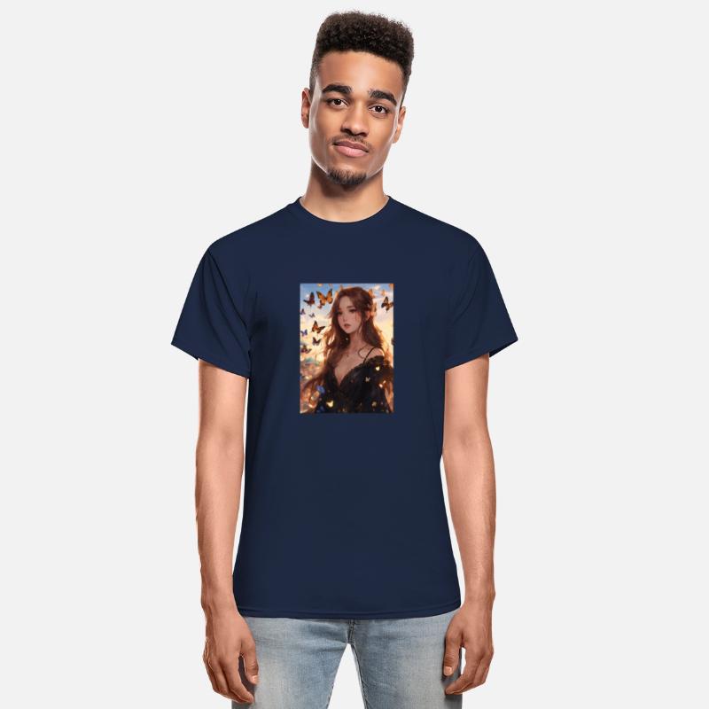 Flutter into Fantasy: Ethereal Butterfly T-Shirts