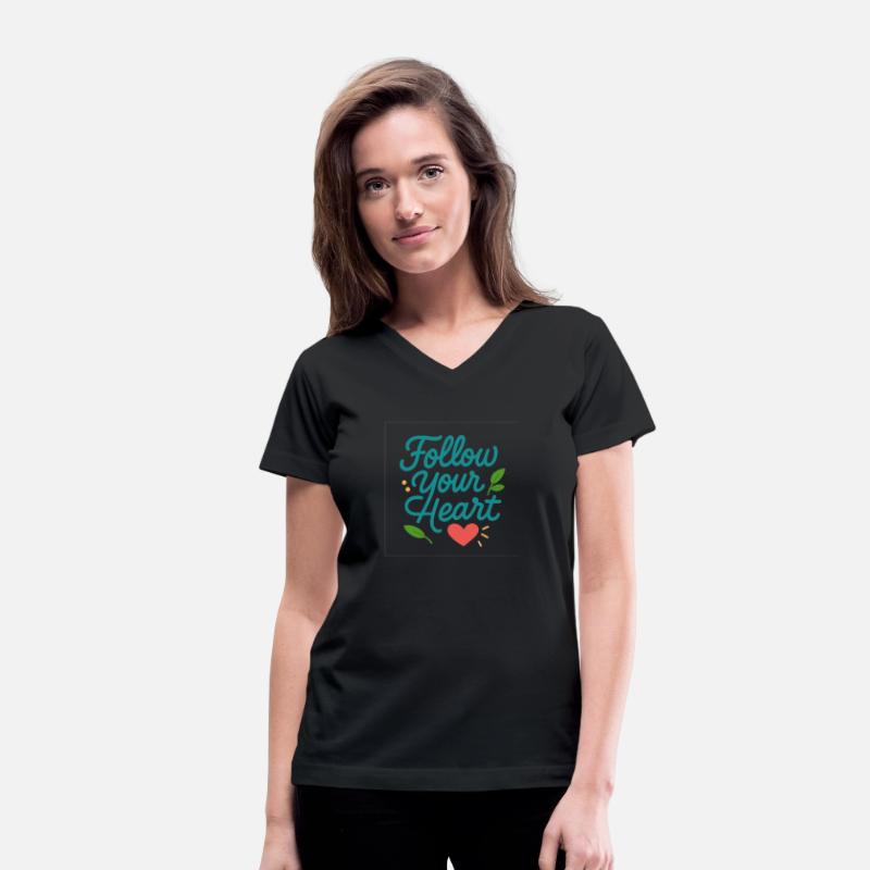 Follow Your Heart – Inspirational Cursive Quote