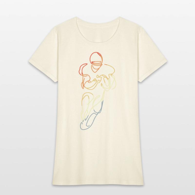 Football Player Vintage Look