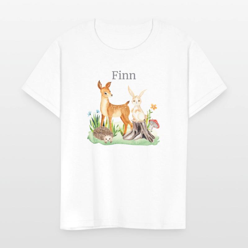 Forest Animal Squirrel Flowers Name Fabian