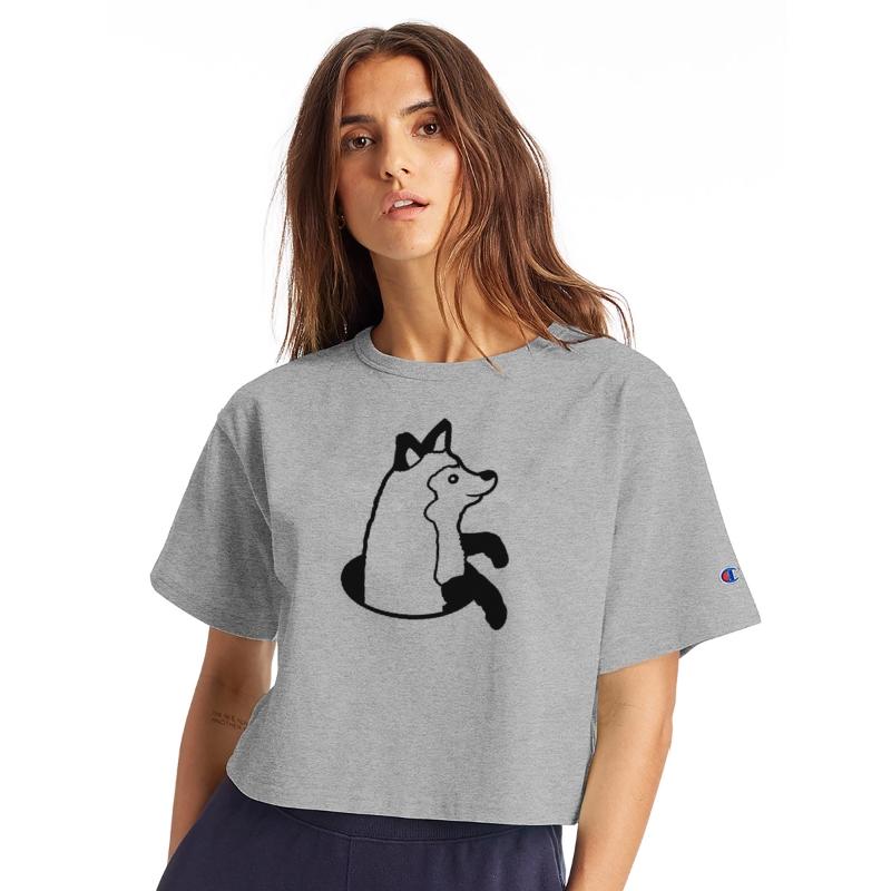 Fox Looks Funny Out Of Ground Hole Happy Cool Cute