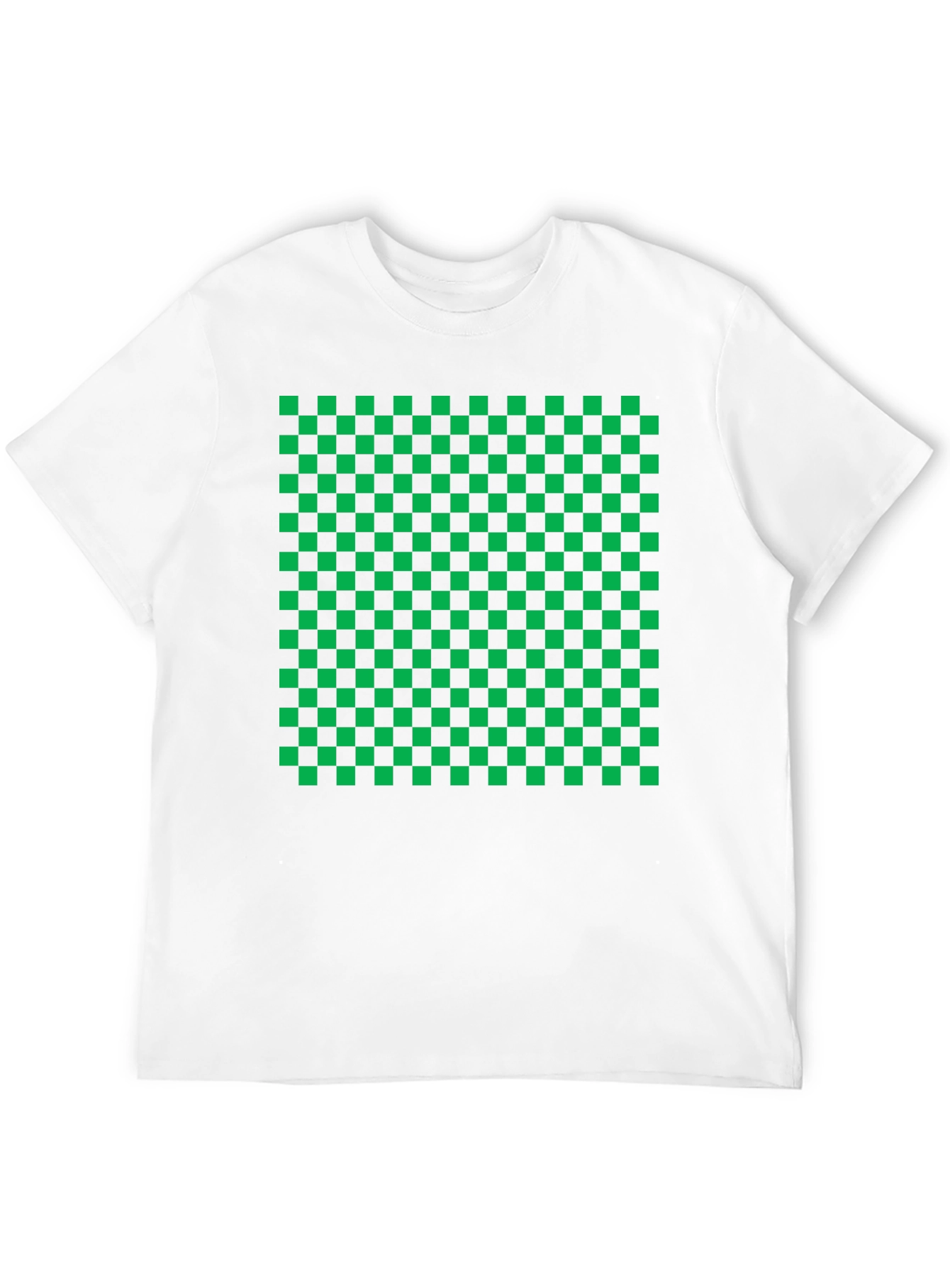 Checkered Graphic Tee