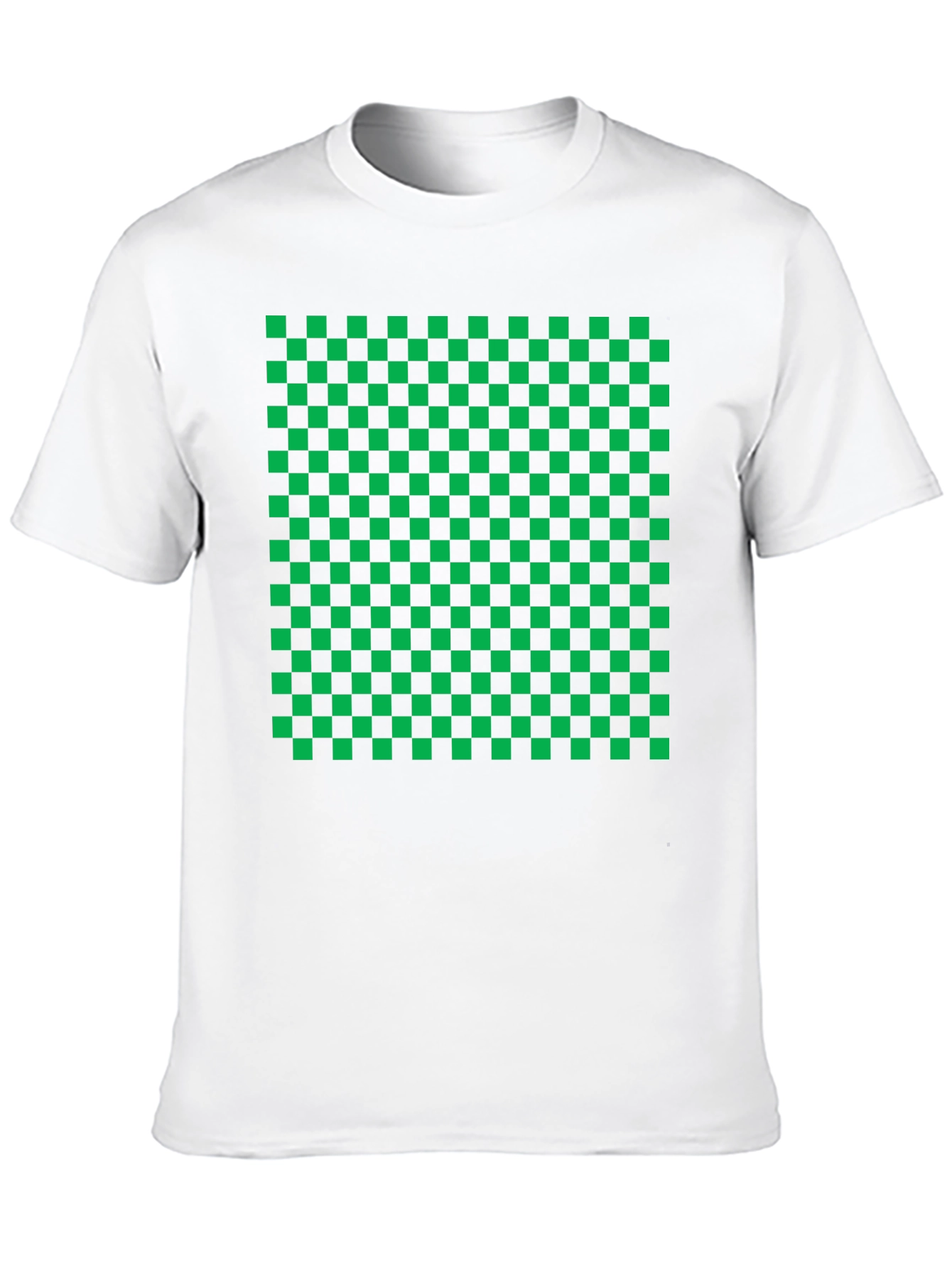 Checkered Graphic Tee