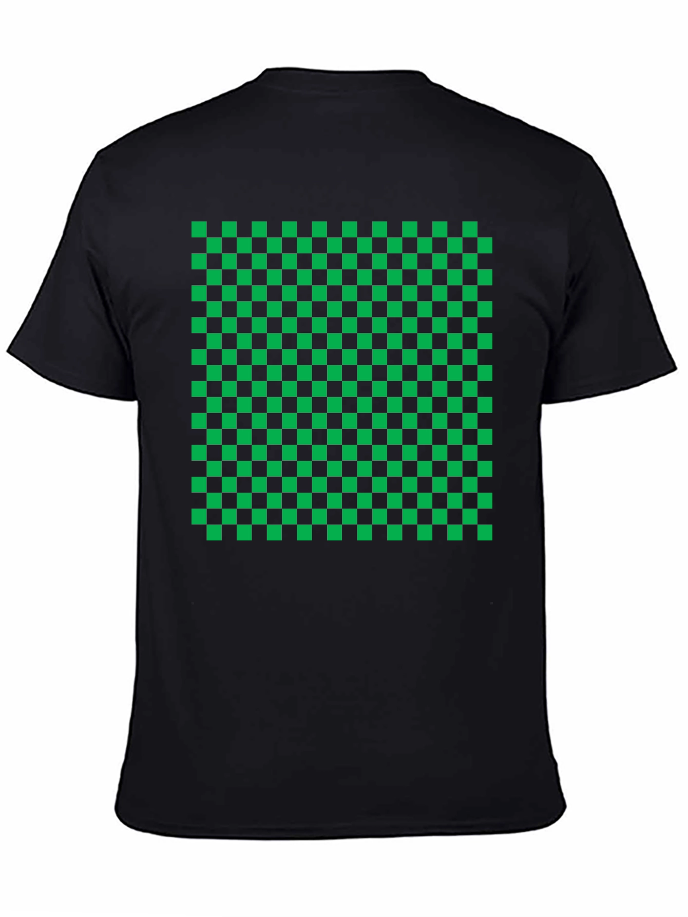 Checkered Graphic Tee