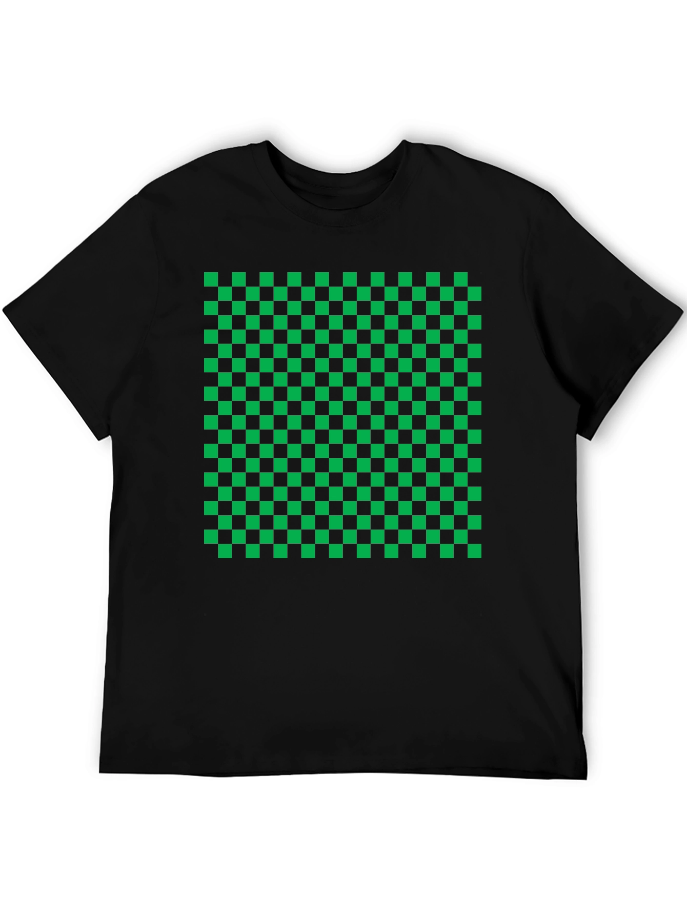 Checkered Graphic Tee
