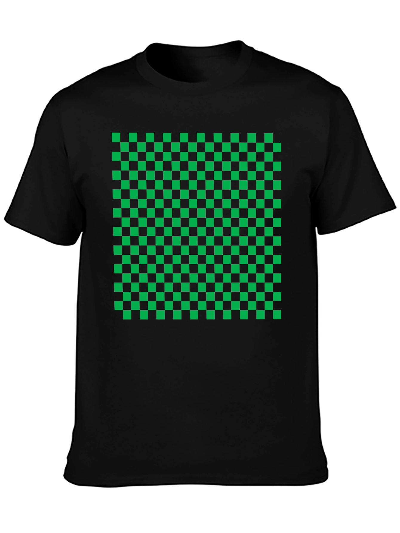 Checkered Graphic Tee