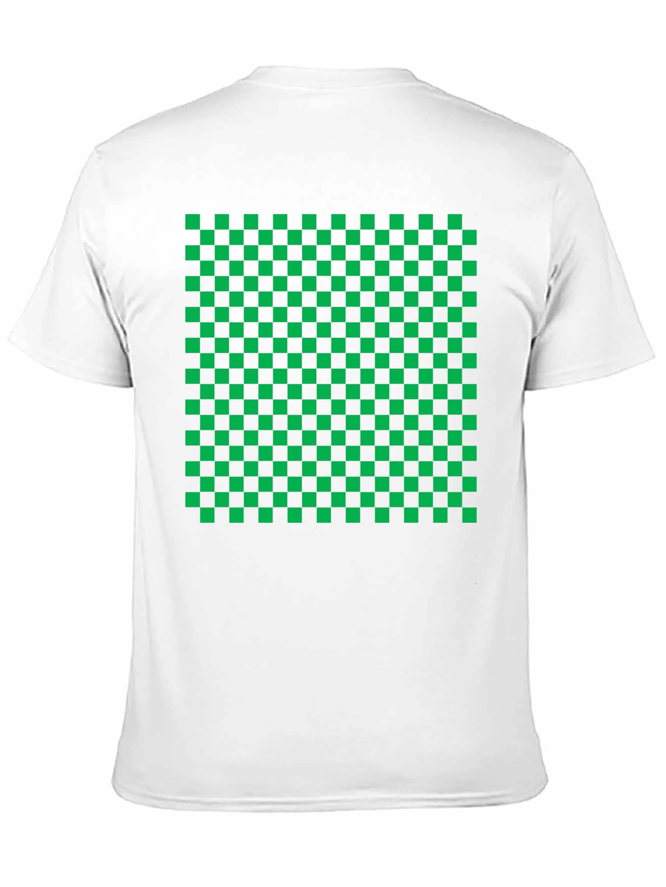 Checkered Graphic Tee