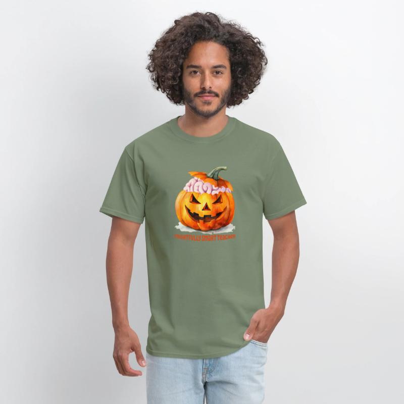 Frightfully smart teacher Halloween Day