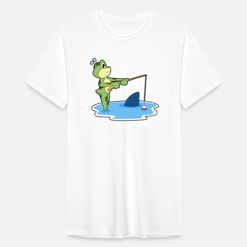 Frog Fishing Fishing Rod Shark Fin