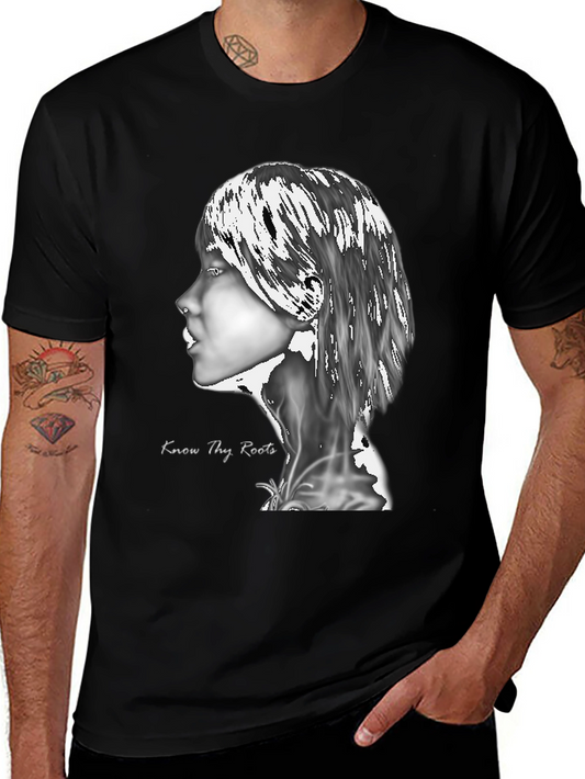Know Thy Roots Graphic T-Shirt - Black