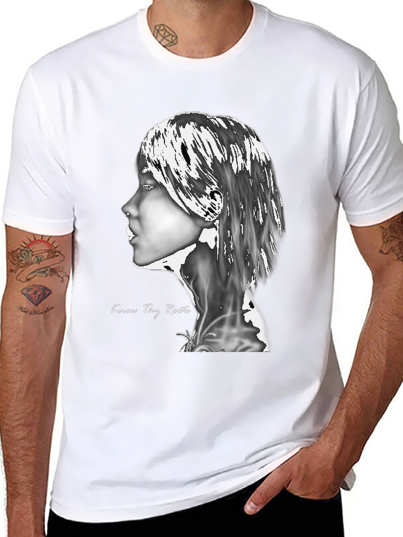 Know Thy Roots Graphic T-Shirt - Black